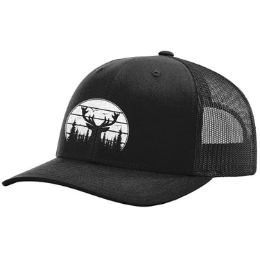 Deer Embroidered Trucker Hat